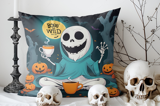 Funny Halloween Ghost Pillow Cute Fall Cushion Covers for Sofa Holiday Farmhouse Home Decoration